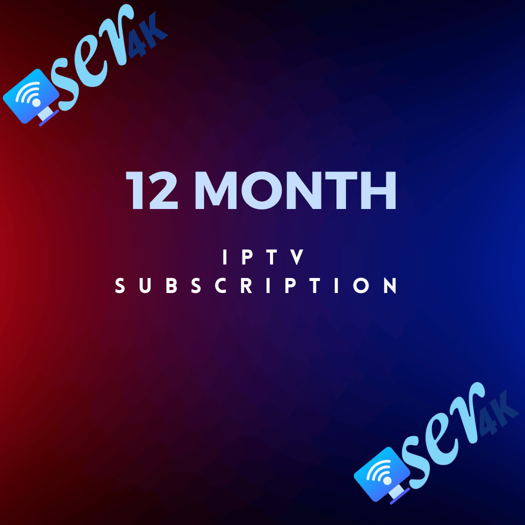 12 month iptv subscription